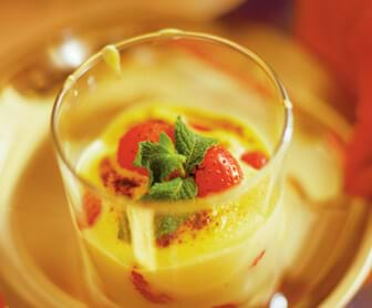 Strawberry Zabaglione